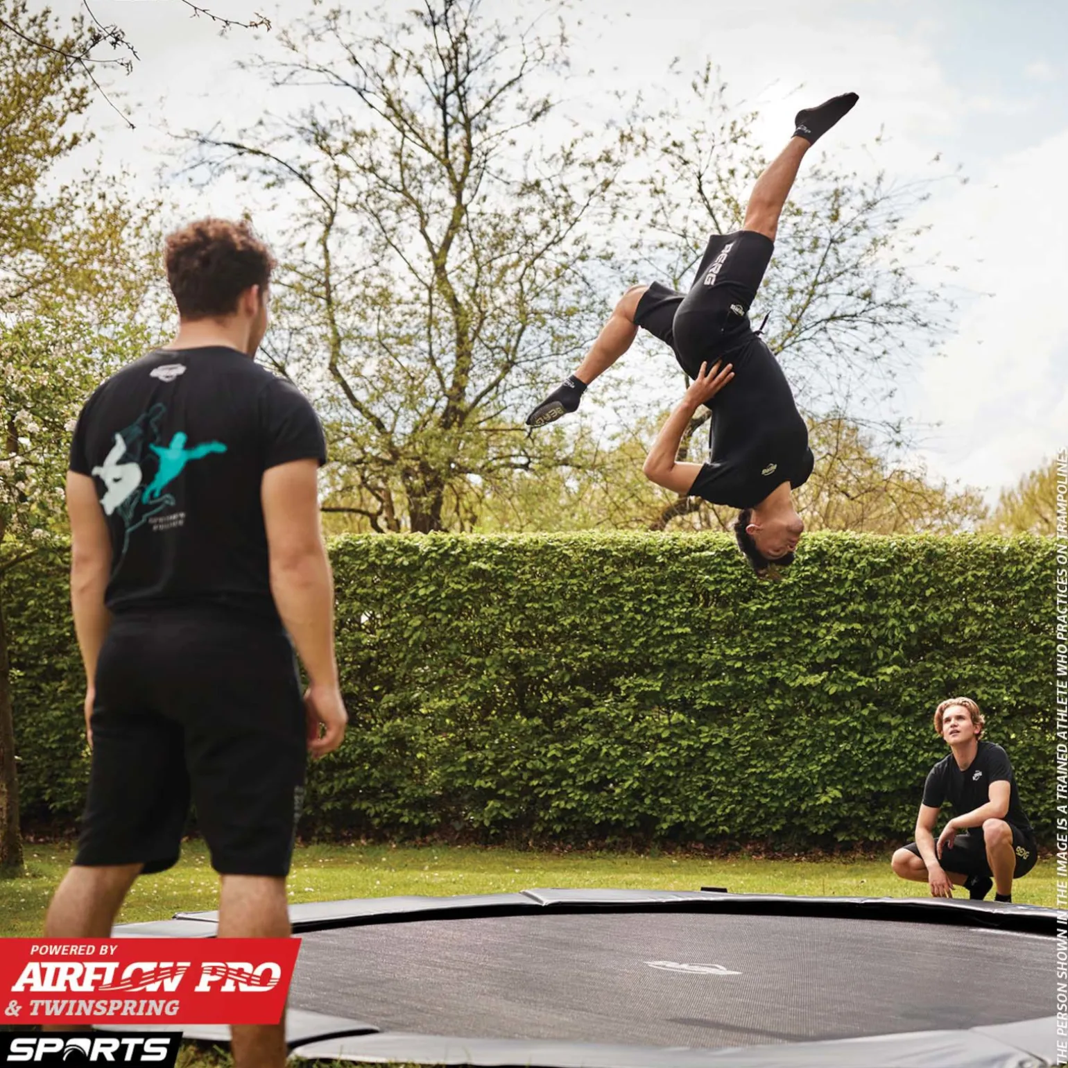Berg Trampolin Champion FlatGround Sports AirFlow Pro