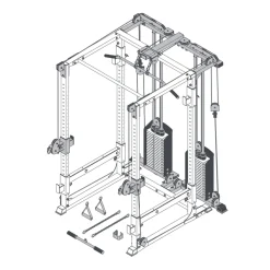 Bodycraft RFT für Power Cage F430