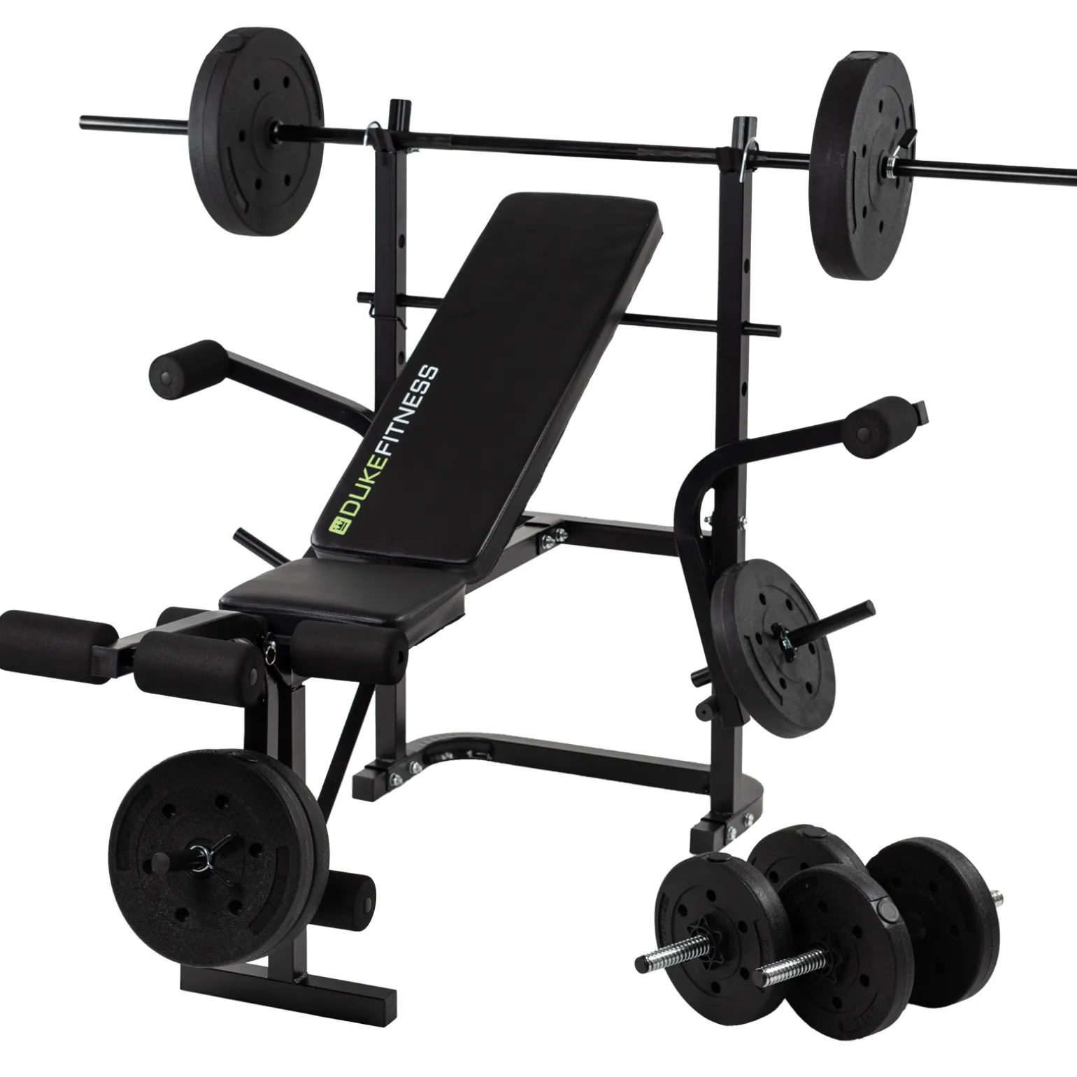Duke Fitness Hantelbank Set