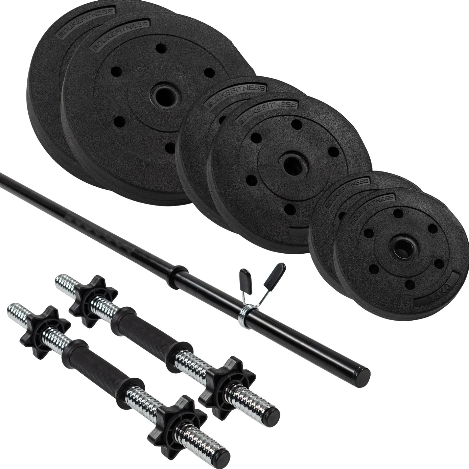 Duke Fitness Hantelbank Set