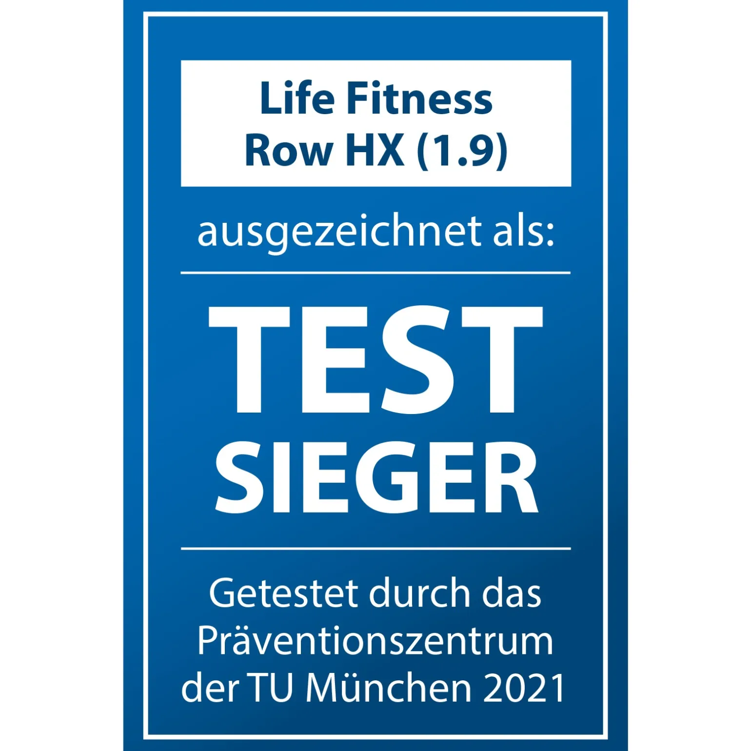 Life Fitness Rudergerät Row HX