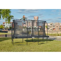 Salta Trampolin Premium Black rechteckig