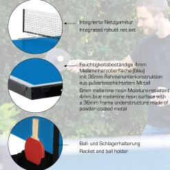 Schildkröt Outdoor Tischtennisplatte SpaceTec