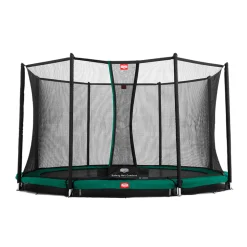 Berg Trampolin InGround Favorit inkl. Sicherheitsnetz Comfort